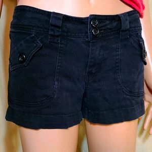 Wishful Park black jean shorts